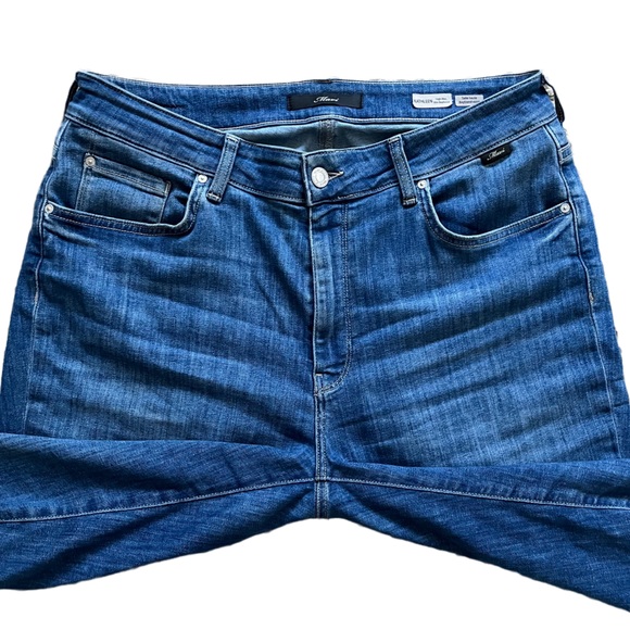Mavi Kathleen High Rise Slim Boyfriend Jeans in Medium Blue Wash Size 31 - Picture 8 of 13